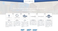 Desktop Screenshot of grupoprobe.com
